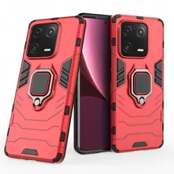 Funda Magnética Con Anillo Para Móvil Xiaomi Mi 13 Pro 5g Rojo