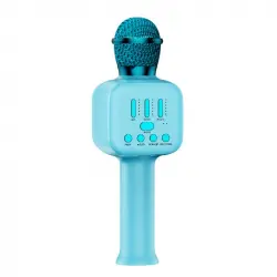 Klack Micrófono Inalámbrico para Karaoke Azul
