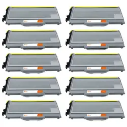 Pccom Essential Brother Tn2120/tn2110/tn360 Tóner Compatible Negro Pack 10