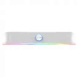 Trust GXT 619 Thorne Barra de Sonido Gaming RGB 12W Blanca