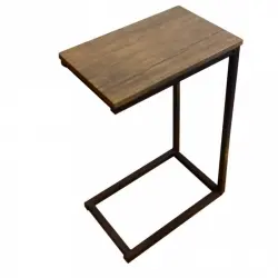 Mesa Auxiliar Beatside Nogal