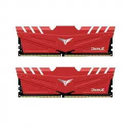Team Group T-Force Dark Z DDR4 3600MHz PC4-28800 16GB 2x8GB CL18 Rojo