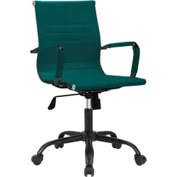 Adec Lucy Silla de Oficina Velvet Verde