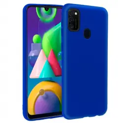Cool Funda Silicona Azul para Samsung M215 Galaxy M21