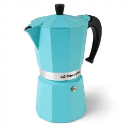 Orbegozo KFV 1245 Cafetera Italiana 12 Tazas Menta
