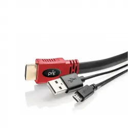 Prif Pack Gaming Cable HDMI + Cable de Carga PS4