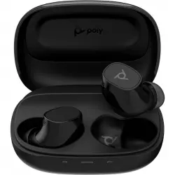 Poly Voyager Free 20 Auriculares Inalámbricos con Cancelación Activa de Ruido Negros