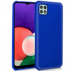 Cool Funda Silicona Azul para Samsung Galaxy A22 5G