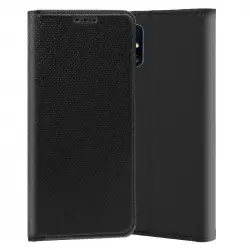 Cool Funda Flip Cover Liso Negro para Samsung Galaxy M31s