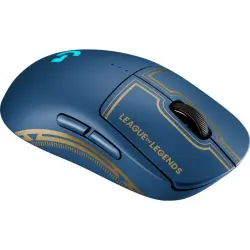 Logitech G PRO Wireless Mouse League of Legends Edition Ratón Ambidiestro RF Inalámbrico Óptico 25600 DPI