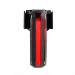Moon Cerberus Luz LED Trasera para Bicicleta Negra