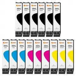 Pccom Essential Cartucho Tinta Compatible con Epson T2991/T2992/T2993/T2994/29XL Negro/Cian/Magenta/Amarillo Pack 15