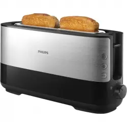Philips Viva Collection HD2692/90 Tostadora 1 Ranura Larga Acero Inoxidable
