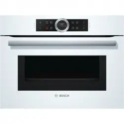 Bosch CMG633BW1 Horno Compacto Multifunción con Microondas 45L Blanco/Inox