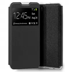 Cool Funda Flip Cover Liso Negro para Oppo A91