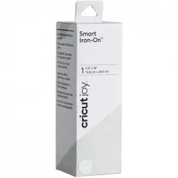 Cricut Joy Iron-On Vinilo Termoadhesivo 13.9 cm x 48.2 cm Blanco Brillante