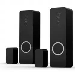 Philips Hue Secure Contact Sensor Pack Sensor de Contacto Inteligente para Ventanas y Puertas Negro