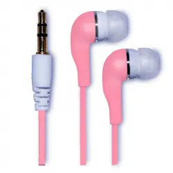 OcioDual Auriculares Intrauditivos Estéreo Jack 3.5mm Rosas