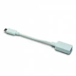 Mooov Adaptador USB-C OTG 13cm Blanco