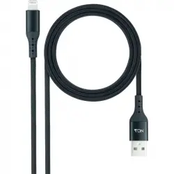 Nanocable Cable Lightning a USB 2.0 Macho/Macho 1m Negro