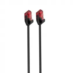 Ewent Cable de Red Slim U/UTP Cat 6 50cm Negro