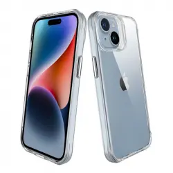 Muvit Funda Shockproof 2m Transparente para iPhone 15 Plus