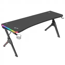 Mars Gaming MGDXL RGB Mesa Gaming 160x60cm Negra