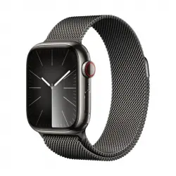 Apple Watch Series 9 41 mm Digital 352 x 430 Pixeles Pantalla táctil 4G Grafito Wifi GPS (satélite)