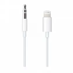 Apple Cable Lightning a Jack 3.5mm Macho/Macho 1.2m Blanco