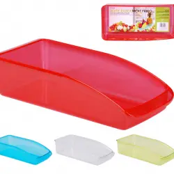 Cubeta organizador de alimentos para frigorífico 25 x 16 x 6cm