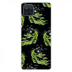 Funda Oficial de Villanas Disney Maléfica Patrón Verde para Samsung Galaxy A12