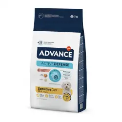 Advance Adult Mini Sensitive Active Defense Salmón y Arroz pienso para perros