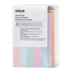 Cricut Tarjetas R10 con Encarte Colección Princesa 42 Unidades