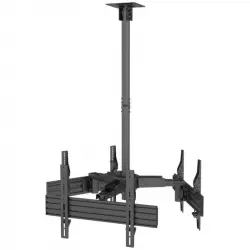 Equip 650371 Soporte de Techo para 3 Pantallas 32"-65" VESA 600x400 Max 90Kg
