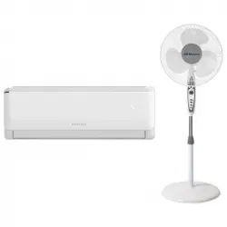 Infiniton SPLIT-3726MF Aire Acondicionado Split 1x1 con Bomba de Calor 3000 Frig. + Orbegozo SF 0147