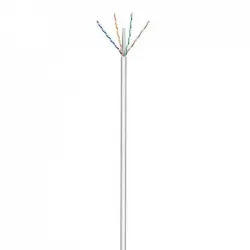Ewent Bobina Cable de Red RJ45 Cat.6 U/UTP 305m Gris