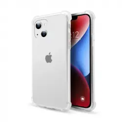 PcCom Essential Funda Antishock Transparente para iPhone 14 Plus