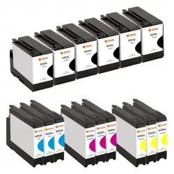 Pccom Essential Hp 932xl/933xl Cartucho Tinta Compatible Negro/cian/magenta/amarillo Pack 15