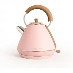 Create Kettle Retro Hervidor de Agua Eléctrico 1,7L 2200W Rosa Pastel