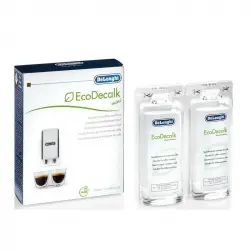 DeLonghi EcoDecalk Mini Pack 2x Descalcificador Universal para Cafeteras Superautomáticas