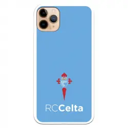 Funda Licencia Oficial RC Celta Escudo Fondo Azul para iPhone 11 Pro Max