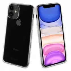 Muvit Funda Recycletek Transparente Antibacteriana para Apple iPhone 11 Pro
