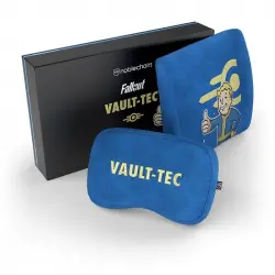 Noblechairs Juego de Almohadas de Espuma con Memoria Fallout Vault-Tec Edition para Sillas