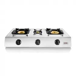 Haeger Safine Triple Cocina de Gas Portátil 3 Zonas