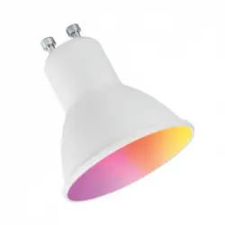 Muvit iO Bombilla Inteligente GU10 5.5W 400 Lúmenes RGB/CCT + Portalámparas