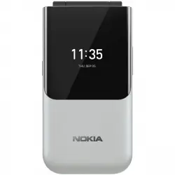 Nokia 2720 Flip Teléfono con Tapa Blanco Libre