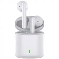 Celly Buz WH Auriculares Inalámbricos Bluetooth con Estuche de Carga Blancos