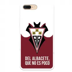 Funda Licencia Oficial Albacete Balompié Escudo del Albacete que no es Poco para iPhone 7 Plus