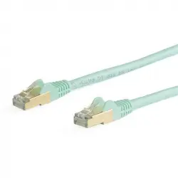 StarTech Cable de Red STP Cat 6a 10m Aqua