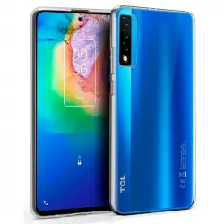Cool Funda Silicona Transparente para TCL 20 5G
